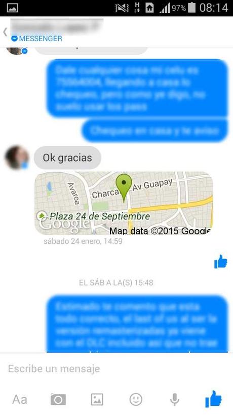 Facebook Messenger: Evita que cualquiera sepa dónde vives Chat