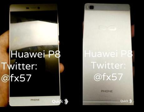 Huawei P8 filtración