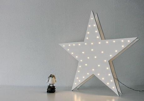 DIY: estrella de luces DIY: estrella de luces