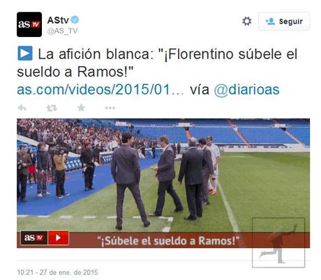 El As manipula un acontecimiento para usarlo en su batalla contra Florentino El As manipula un acontecimiento para usarlo en su batalla contra Florentino