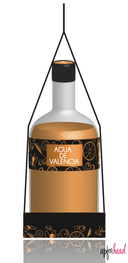 Diseño gráfico: packaging Agua de Valencia