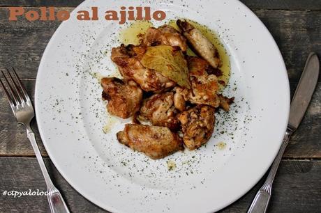 Pollo al ajillo