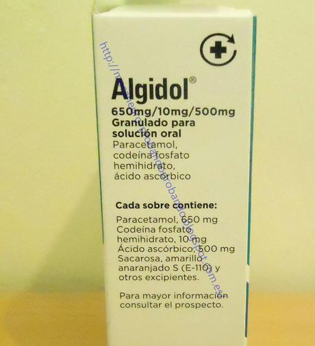 Algidol 650mg Granulado para solución oral