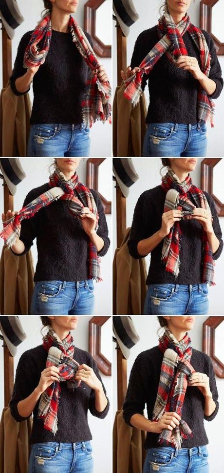 10 maneras de llevar un foulard
