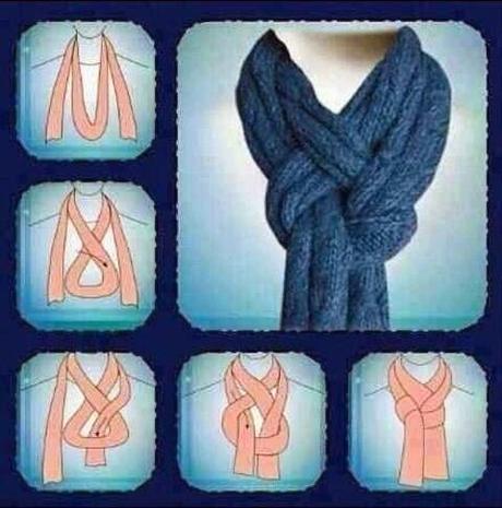 10 maneras de llevar un foulard