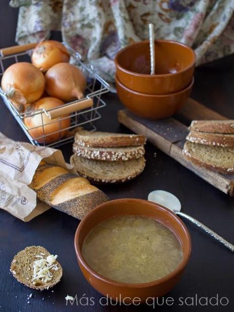 Sopa de cebolla de Julia Child Sopa de cebolla de Julia Child