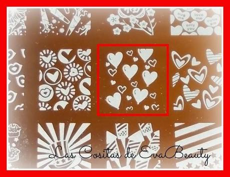 Mis manicuras (10) : Diseño San Valentín con corazones.