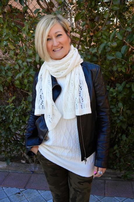 Camo and biker. Camo and biker.