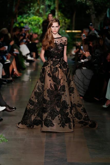 Elie Saab Alta Costura Primavera 2015: Vestidos de Nostalgia