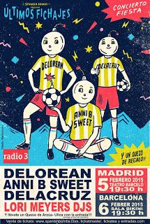 Delorean, Anni B Sweet y Delacruz celebran en Madrid y Barcelona el 20 aniversario de Spanish Bombs