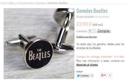 Gemelos originales para los novios Gemelos originales para los novios