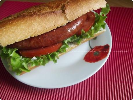 Cena fácil: Bocadillo de merguez