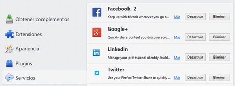 Compartir desde Firefox ahora es más fácil Compartir desde Firefox ahora es más fácil