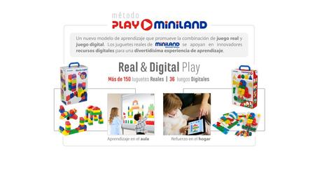 Play Miniland, la combinación del juego real y digital con Miniland Educational.