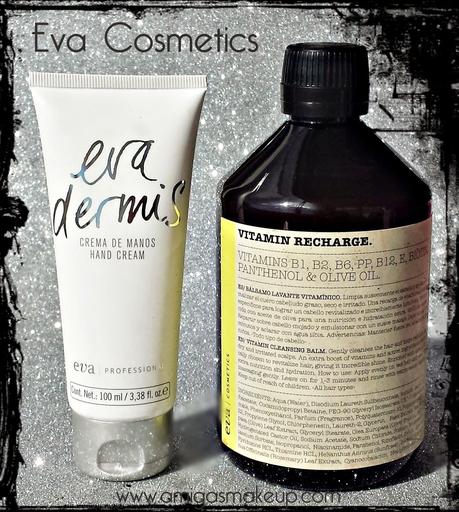 Novedades Eva Cosmetics, Vitamin Recharge Bálsamo y Crema de manos Karité.