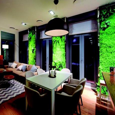 Jardines Verticales. Primavera a domicilio. salon 2