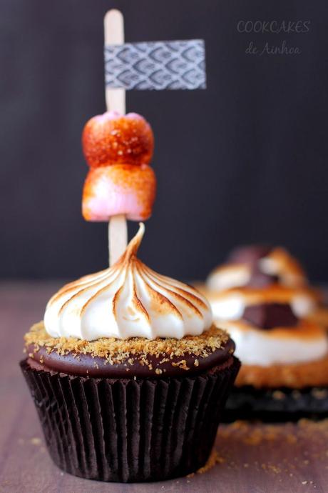 S'MORES CUPCAKES S'MORES CUPCAKES