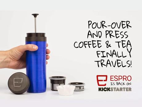 El Espro Travel Press, un artilugio especialmente dedicado a los amantes del café