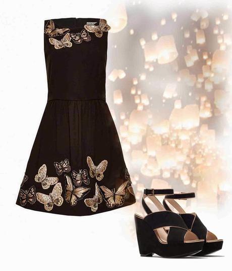 Un paseo bajo luces de Navidad Un paseo bajo luces de Navidad