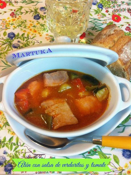 Cazuelita De Atún Con Salsa De Verduritas Y Tomate Cazuelita De Atún Con Salsa De Verduritas Y Tomate