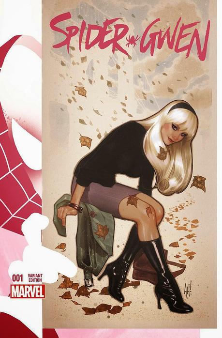 Portadas alternativas para ‘Spider-Gwen’ #1