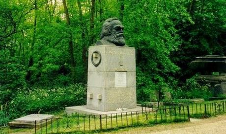 La lápida de Karl Marx