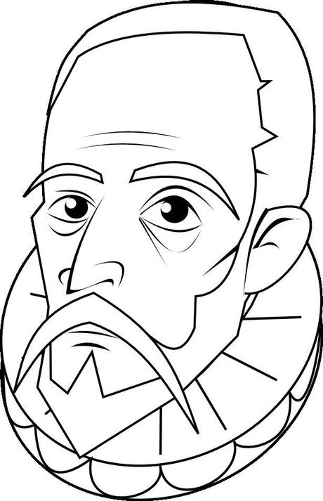 Mi pequeño homenaje a un grande, Cervantes. Mi pequeño homenaje a un grande, Cervantes.