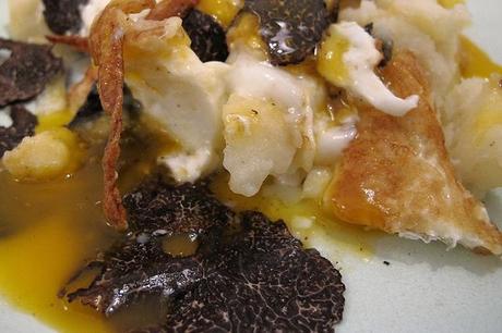 Sergi de Meià: los fundamentos Huevos fritos con trufa de Vilanova y puré de patata en Sergi de Meià