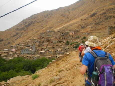 De Aremd al collado de Tizi n'Tiratene. Alto Atlas (Marruecos)