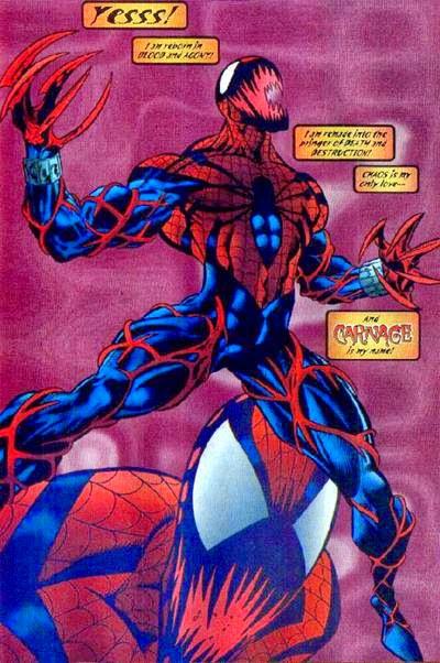 Grandes Villanos de Marvel Universe: Matanza (Carnage) Grandes Villanos de Marvel Universe: Matanza (Carnage)