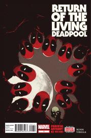 Return Of The Living Deadpool #1 1 Todos los previos de Marvel del 4/2/2015