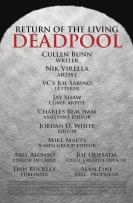 Return Of The Living Deadpool #1 3 Todos los previos de Marvel del 4/2/2015