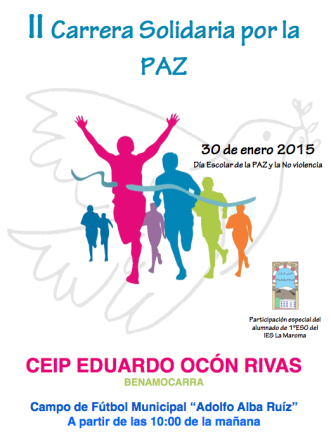 II CARRERA SOLIDARIA II CARRERA SOLIDARIA
