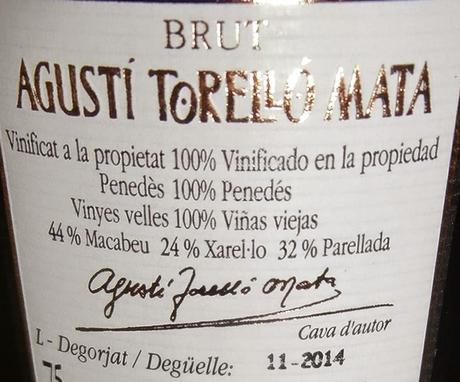 Cava Gran Reserva 2009, Bodegas Agusti Torrelló Mata