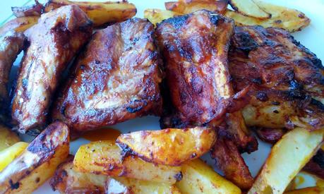 Costillas Adobadas con Azúcar Moreno Costillas Adobadas con Azúcar Moreno