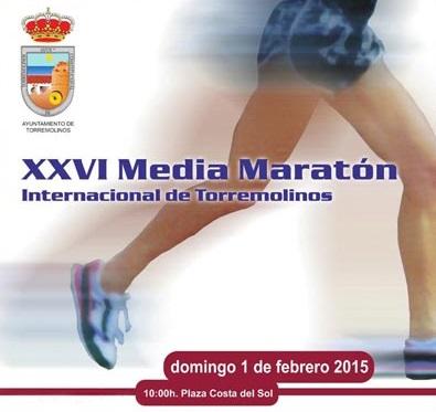 XXVI Media Maratón Internacional de Torremolinos 2015, Domingo 1 de Febrero