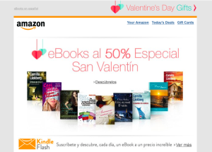 Primer amor en el Especial San Valentín de Amazon. Ebooks al 50% Especial San Valentin