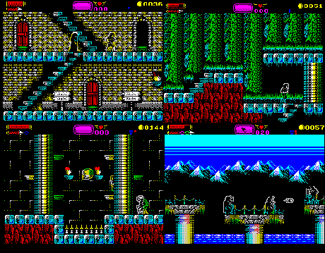 La versión de Castlevania para ZX Spectrum está terminada