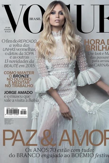 Natasha Poly posa para Vogue Brazil