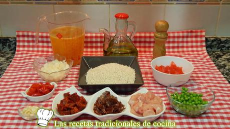 Receta de arroz a la Riojana