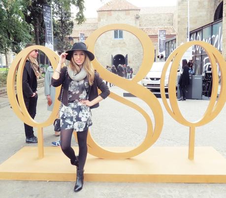 Primer día en 080 Barcelona Fashion con Celia Vela