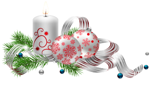 Transparent_Christmas_Decoration_with_Candles_PNG_Picture