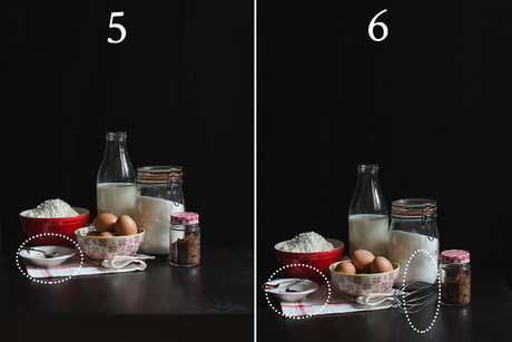 Composición de una fotografía culinaria. Paso a paso Composición fotografía culinaria.1