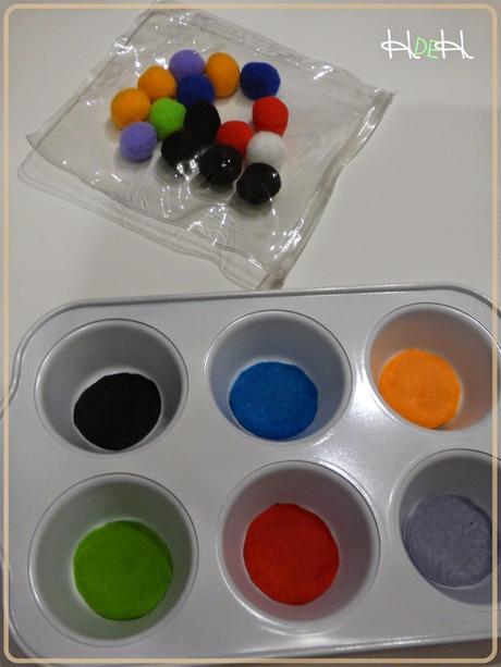 DIY: Juego Infantil DIscriminación de Colores DIY: Juego Infantil DIscriminación de Colores