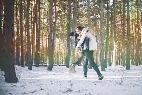 Audrey&Ángel: Reportaje PreBoda en la nieve