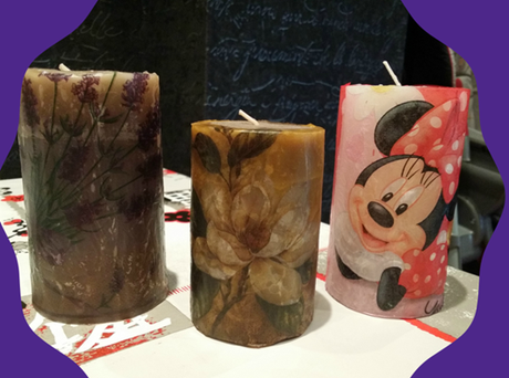 Las Kukadas de Karol: Velas decorativas Las Kukadas de Karol: Velas decorativas