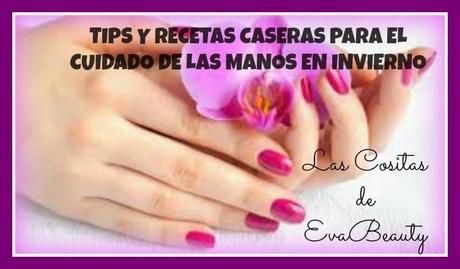 Tips y Recetas Caseras para tener unas manos cuidadas en invierno. Tips y Recetas Caseras para tener unas manos cuidadas en invierno.