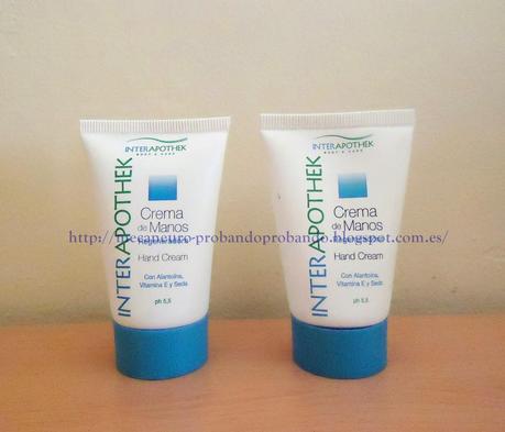 Crema de manos regeneradora Interapothek Crema de manos regeneradora Interapothek