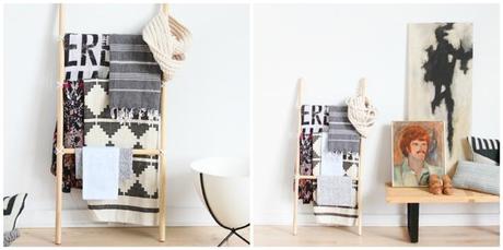 DIY: Como hacer una escalera decorativa. Paso a paso DIY-hacer-escalera-decorativa-mantas