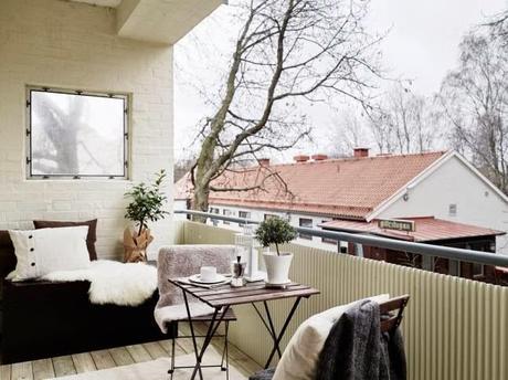 Inspíración: BALCONES DE INVIERNO CON ENCANTO! Inspíración: BALCONES DE INVIERNO CON ENCANTO!